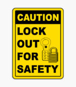 Caution Lockout Signs
