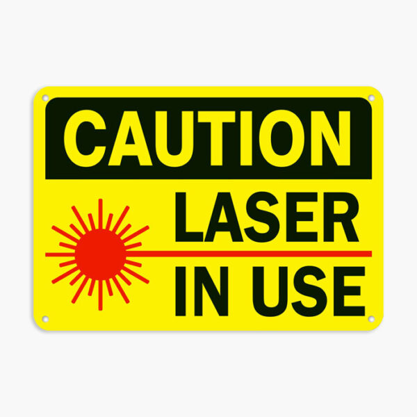Laser Warning Signs