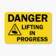 Lifting Safety Signs