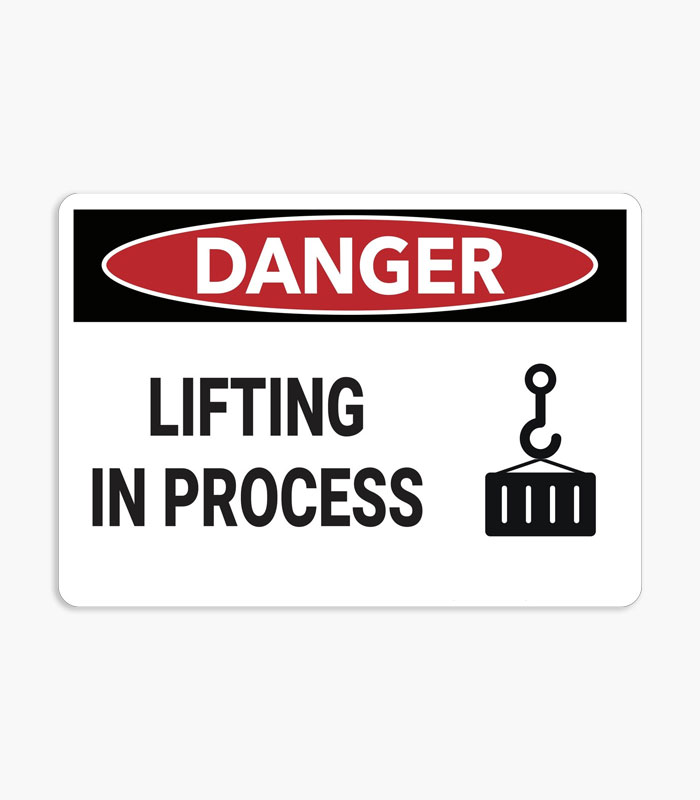 Lifting Safety Signs