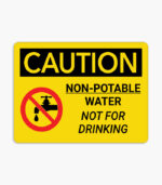 Non Drinking Water Signs