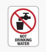 Non Drinking Water Signs
