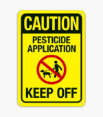 Pesticide Signs