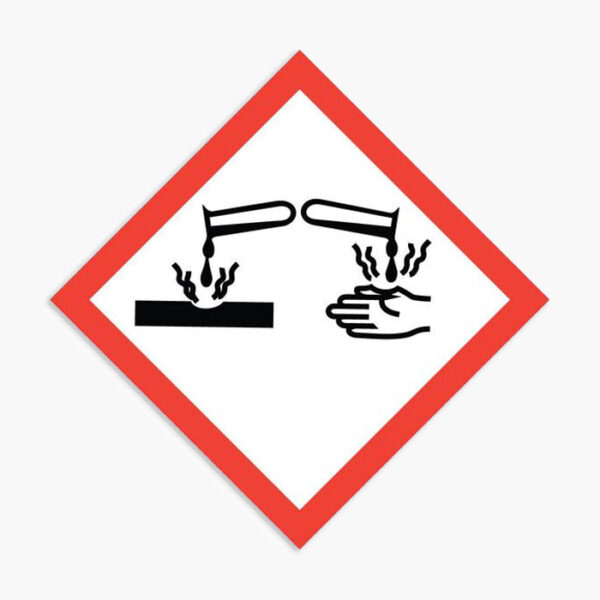 Corrosive Warning Signs