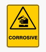 Corrosive Warning Signs