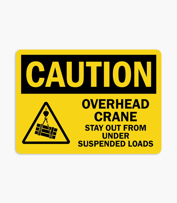 Crane Warning Signs