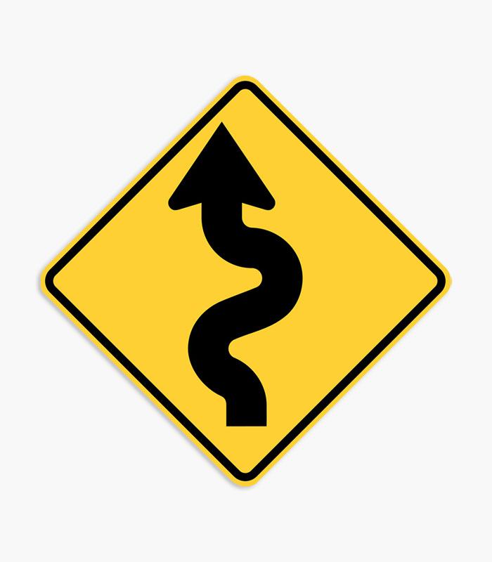 Curve Warning Signs