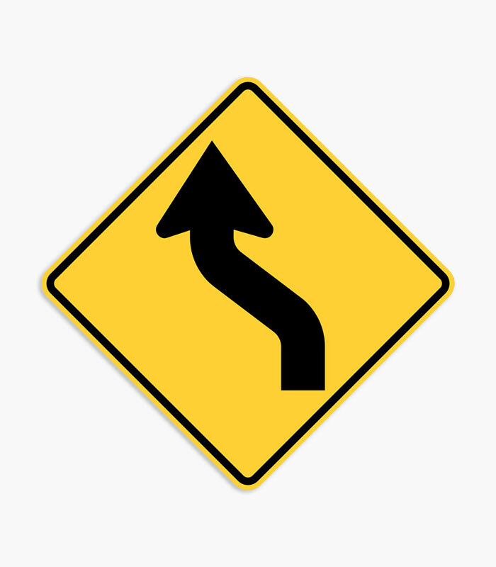 Curve Warning Signs