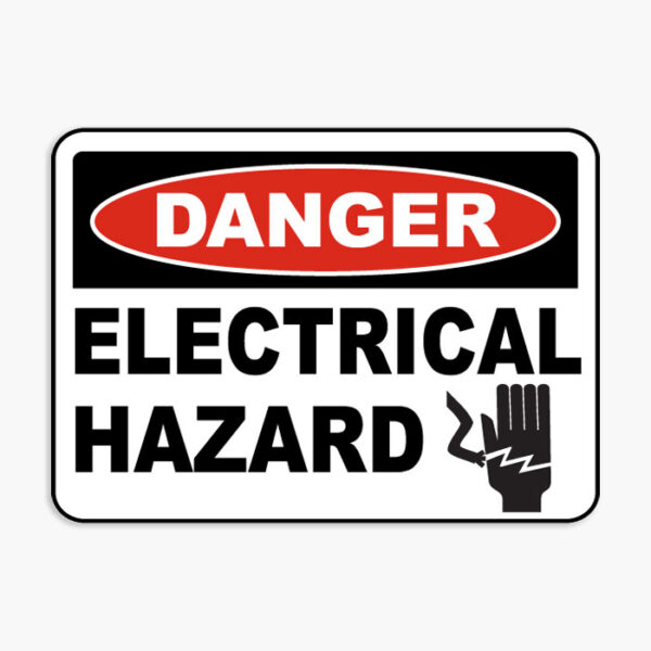 Electrical Hazard Signs