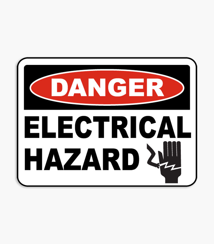 Electrical Hazard Signs