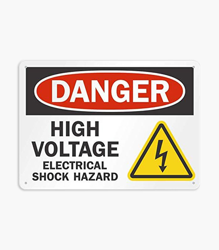 Electrical Hazard Signs