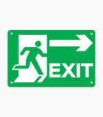 Emergency Exit Sign