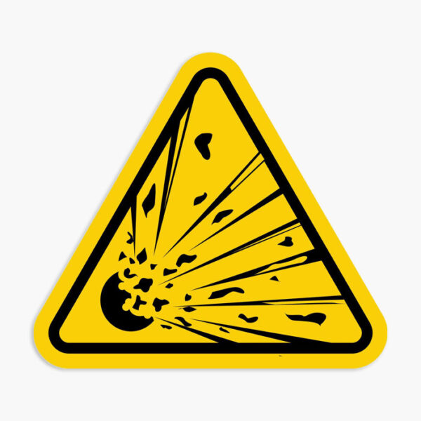 Explosives Signs