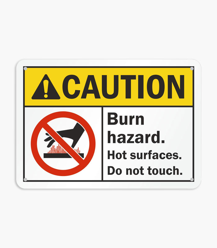 thumbnail image 2 of Aluminium Warning Panel Sign – A-Waste 30x40cm, Universal Hazard Plate (T018, Type A) Made In Germany 2 of 6