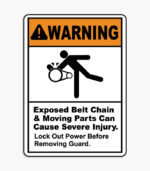 Machinery Operation Signs