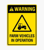 Machinery Operation Signs