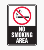 No Smoking Safety Signs