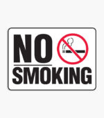 No Smoking Safety Signs