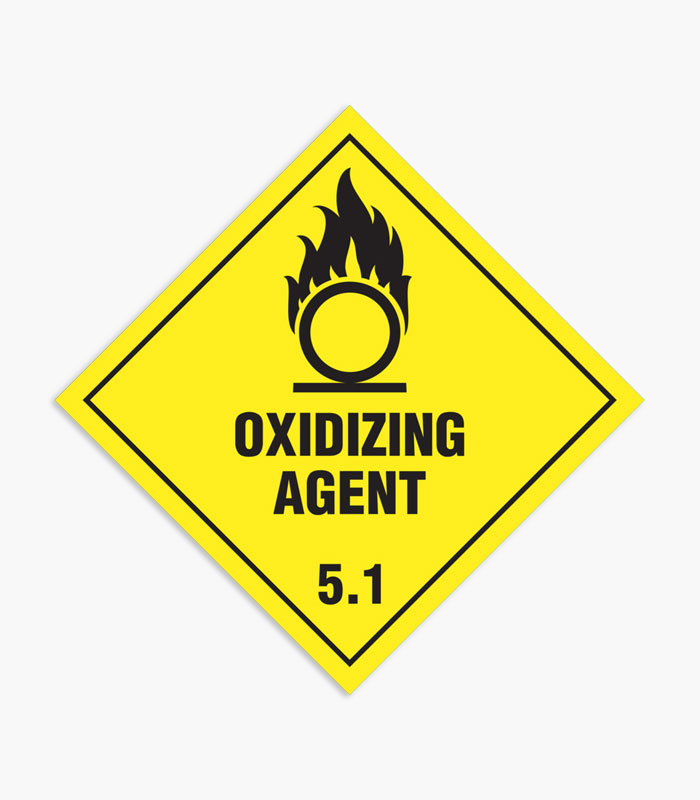 Oxidizing Chemical Signs