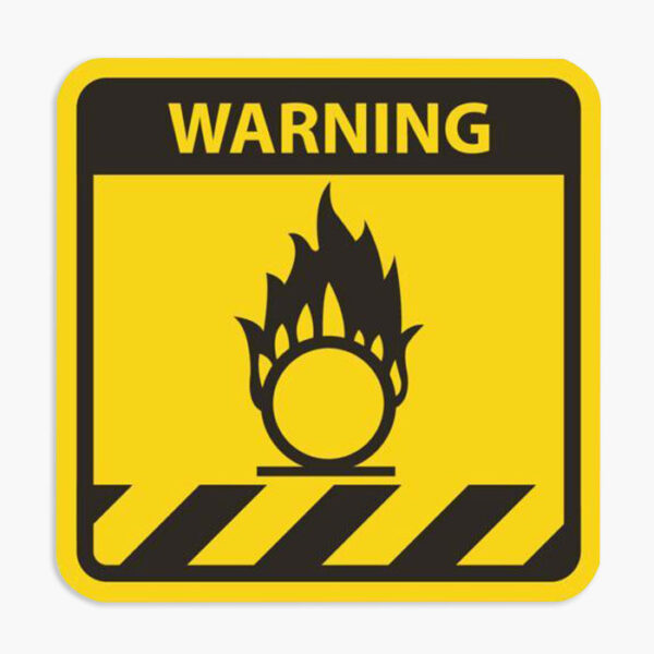 Oxidizing Chemical Signs