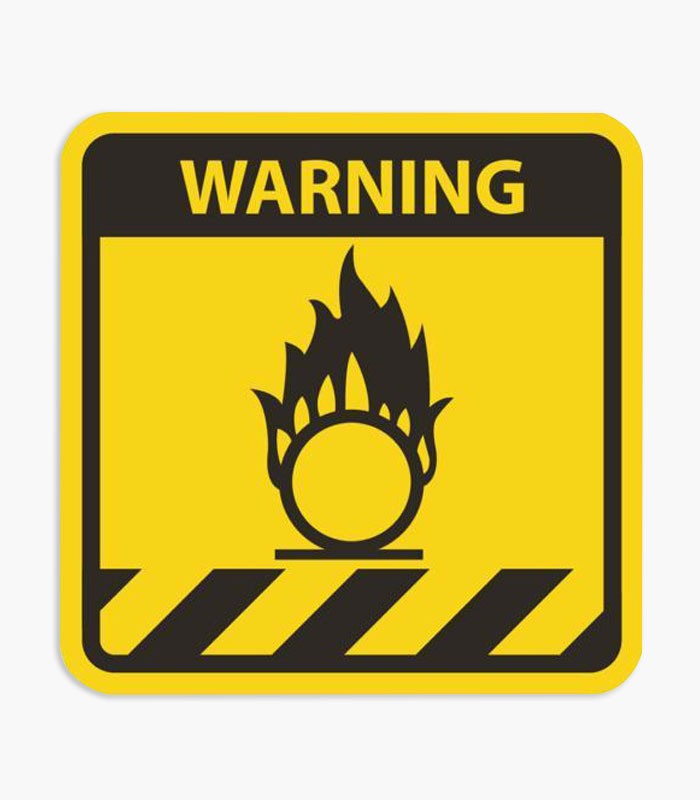 Oxidizing Chemical Signs