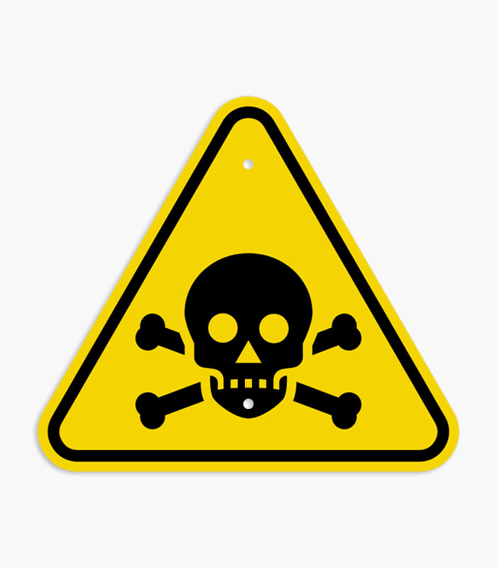 Poison Warning Signs