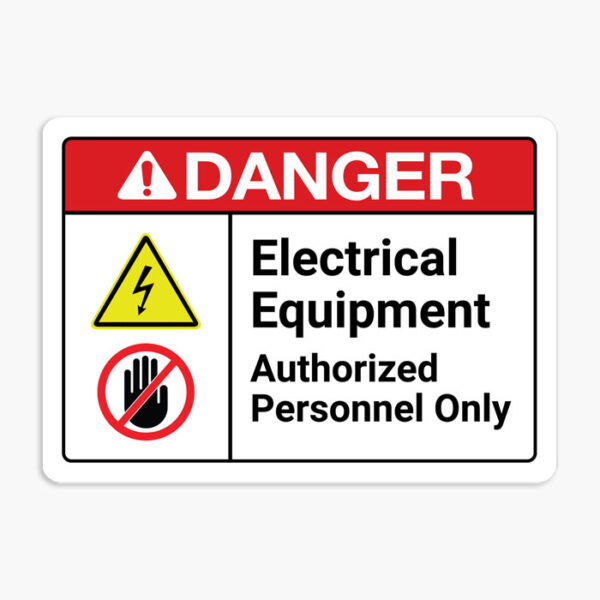 Electrical Equipment Signs