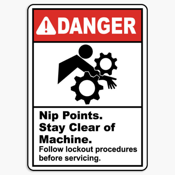 Equipment Operation Signs