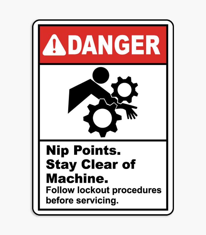 Equipment Operation Signs