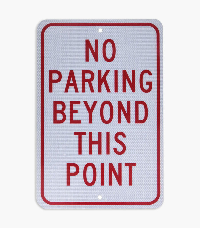 Industrial Prohibition Signs