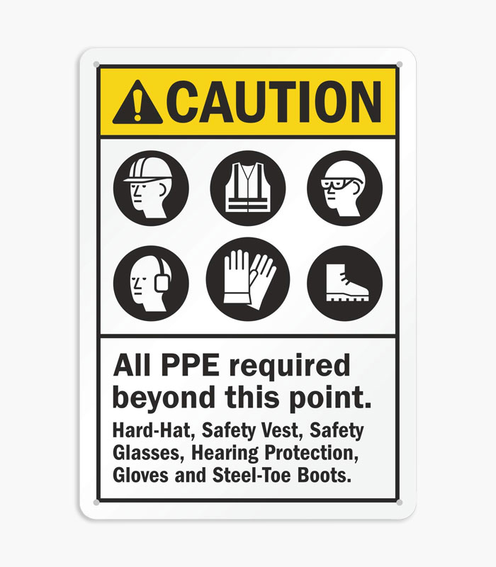 Industrial Safety Guide Signs