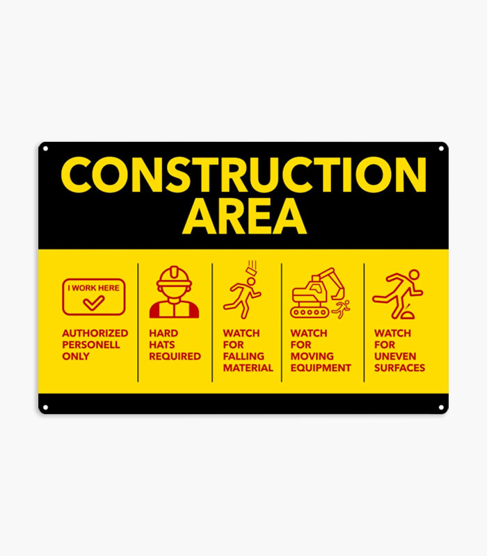 Industrial Safety Guide Signs