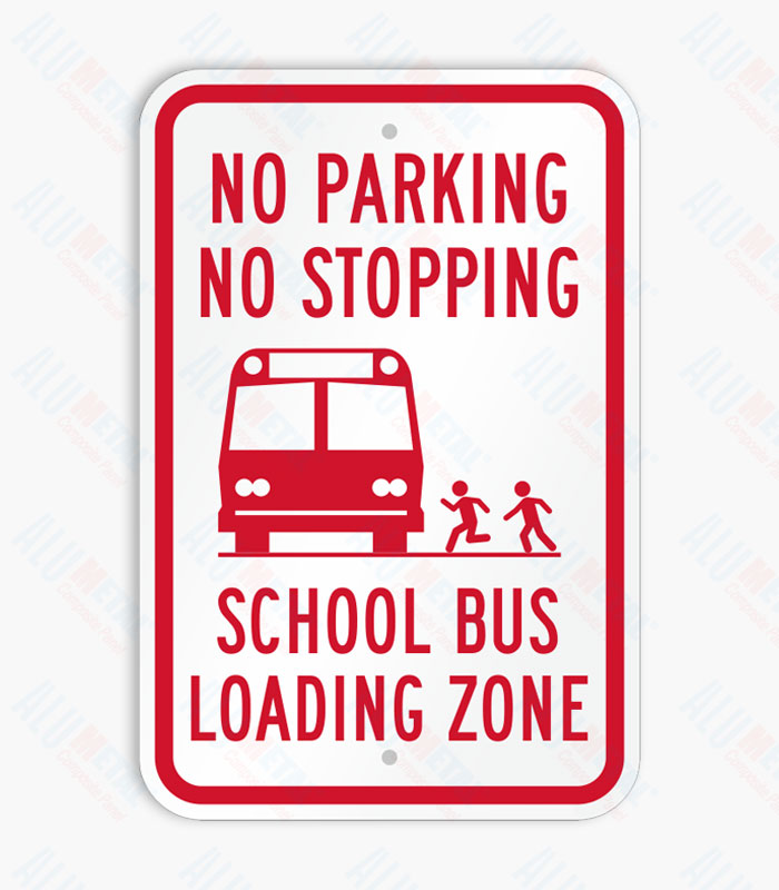 Bus Zone Signs