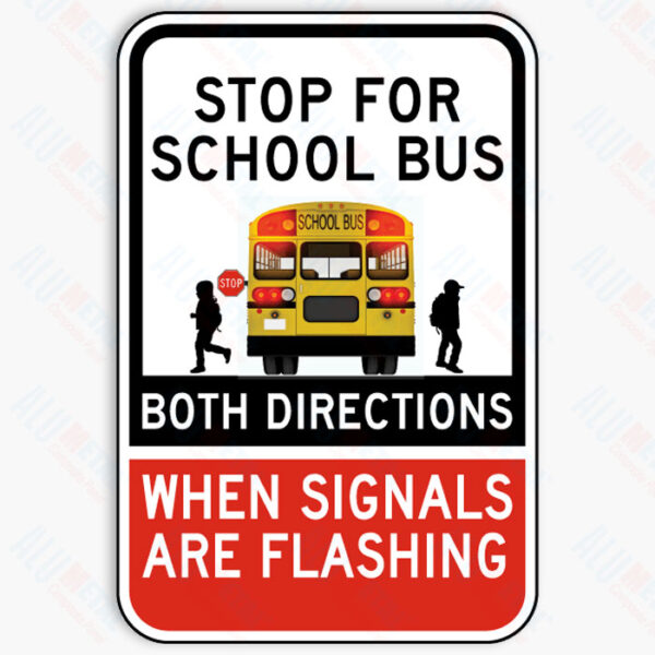 Bus Zone Signs