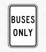 Bus Zone Signs
