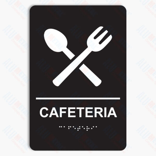 Cafeteria Signs