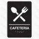 Cafeteria Signs