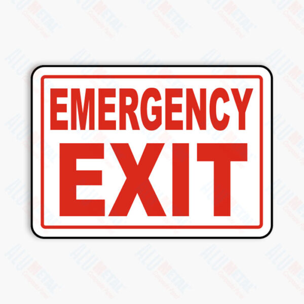 Emergency Exit Signs