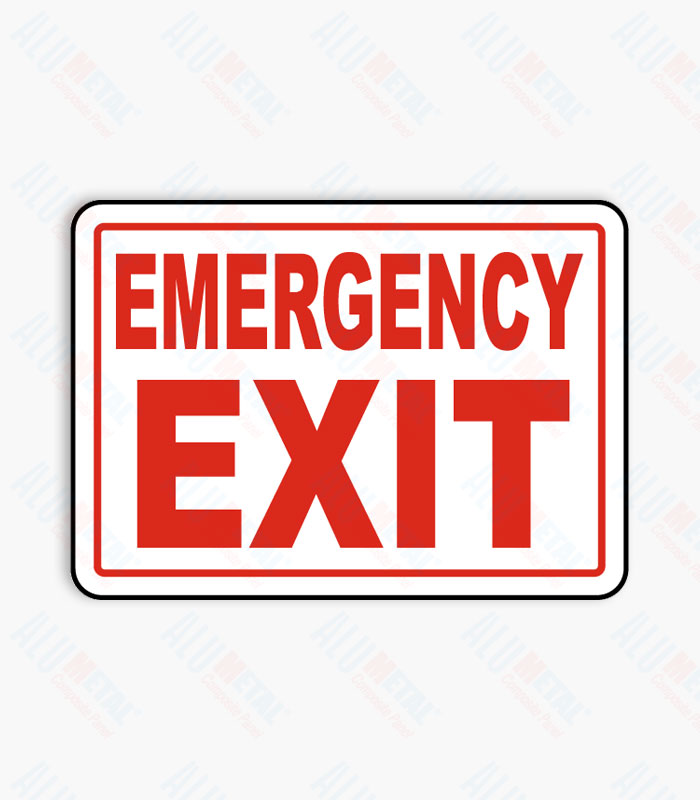 Emergency Exit Signs