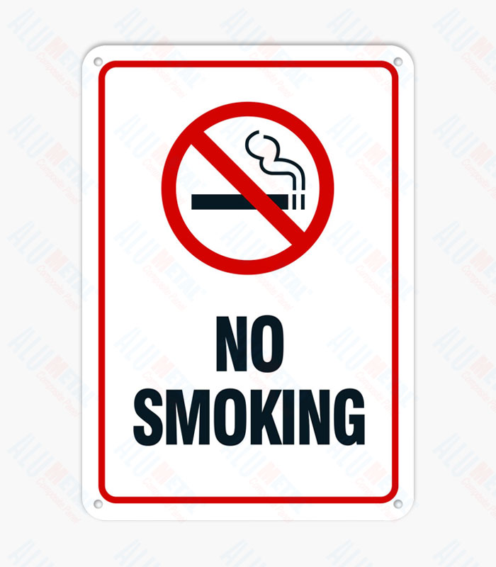 No Smoking Signs